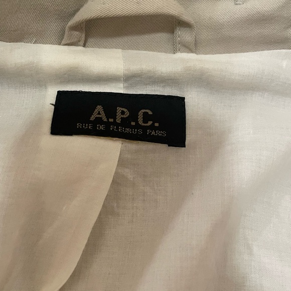 A.P.C. Classic cotton trench in good condition. - Picture 12 of 14